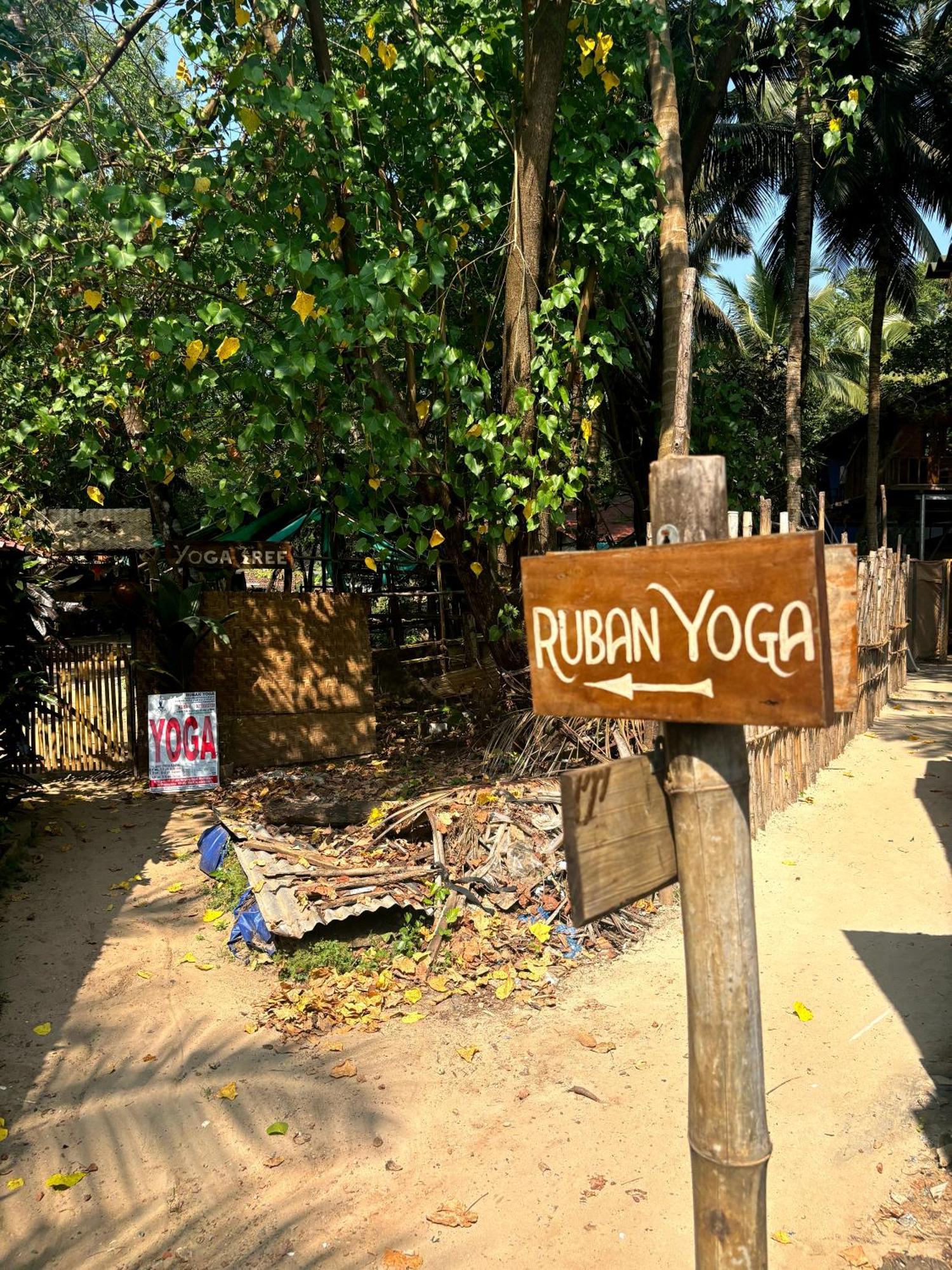 Ruban Yoga Hotel Palolem Eksteriør billede